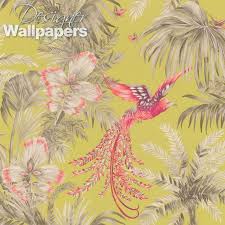Matthew Williamson Birds Of Paradise Wallpaper Bird Of Paradise W6655 01 With Images Paradise Wallpaper Birds Of Paradise Wallpaper