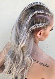 This subtle braided style involves cornrowing your hair right at the front and tying your natural hair into a voluminous high ponytail to up the dramatic factor be crazy, be awesome, be you with this simple blonde cornrows style. 41 Cute Braided Hairstyles For Summer 2019 Stayglam
