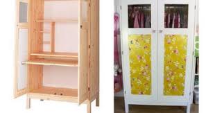 Ikea Husar Cabinet White Paint Job Could Do This To Mine Kids Wardrobe Ikea Diy Diy Wardrobe