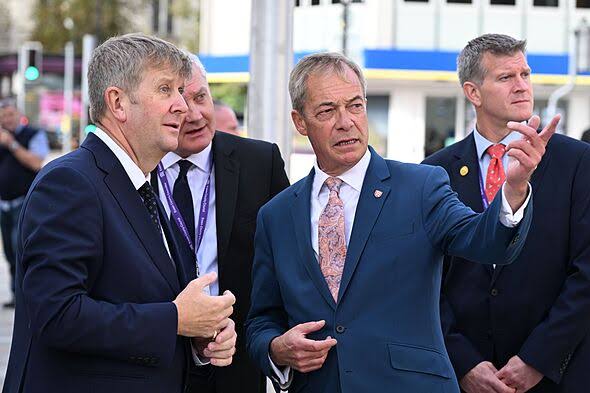 Nigel Farage slams 'establishment' hit as he suggests sending spies into Tories | Politics | News | Express.co.uk