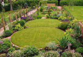 Country Garden By Unique Landscapes Circular Garden Design Garden Layout English Country Gardens