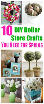 10 Adorable Diy Dollar Store Spring Crafts A Cultivated Nest Diy Dollar Store Crafts Spring Decor Diy Dollar Store Decor