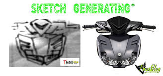 Pak sopir, ini harus ada yang turun penumpangnya. Tampak Depan Soul Gt 125 Dengan Sketch Generating Peysblog