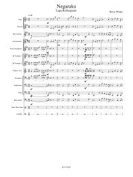 Lagu aku negaraku adalah ciptaan audi mok dan lirik ditulis shazree ishak. Not Lagu Negaraku Recorder