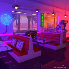 Ok sometimes i think im neurotypical and then i had a 5 . 80 S Synthwave Aesthetics By Dennybusyet Diner Aesthetic 80s Aesthetic Neon Aesthetic