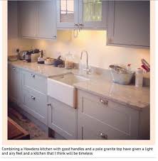 Versatile and contemporary, going for a grey handleless kitchen is an easy way to ensure your scheme will look stylish for years to come. Image Result For Farrow And Ball Howdens Howdens Kitchens Wood Floor Kitchen Kitchen Inspirations