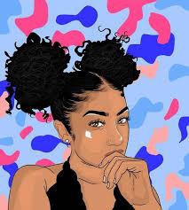 Pin By Jaynely On Art Black Girl Art Black Girl Magic Art Black Love Art