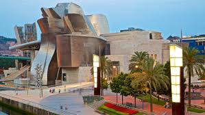 The museum is located 16 meters below the elevation of the city at the estuary of the nervion. Ferienwohnung Guggenheim Museum Bilbao Ferienhauser Mehr Fewo Direkt