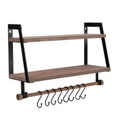 You can choose to put them above each other, next to. Bathroom Shelf With Towel Bar You Ll Love In 2021 Visualhunt