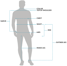 Menswear Size Charts Southcape Next Fit Guide Ezibuy