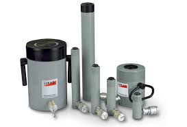 Our standard cylinders are used with many different applications across various industries. Single Acting Steel Cylinders Lifting Cylinders Products Lukas Hydraulik Industrial