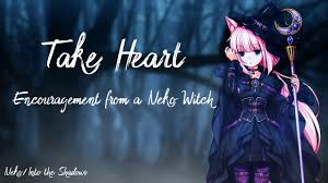 Take Heart | Encouragement from a Neko Witch (Into the Shadows) (F4A)  [ASMR] - YouTube