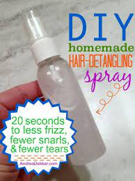 Ahead, the exact steps to concocting your own homemade hair detangler. The Easiest Diy Kids Detangler Spray Andrea Dekker