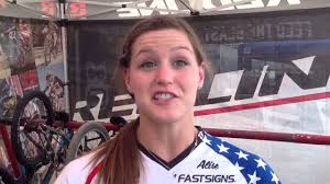 Top-ranked American BMX woman Alise Post talks in Rock Hill