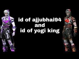 How to find free fire player id: Ajjubhai94 And Yogi King Id In Free Fire Ft Aniket Gaming Youtube