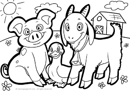 Colorir.com desenhos animais a quinta vaca de fazenda. Animais Da Fazenda Para Colorir Desenhos Para Colorir