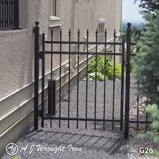 A blacksmith and an artisan, miran specializes in sophisticated design, making unique wrought iron sculptures, staircase railings, fences and gates, wrought iron furniture, gazebos and balconies. Aj Wrought Iron Railings In Calgary Security Gates Fencing Window Bars