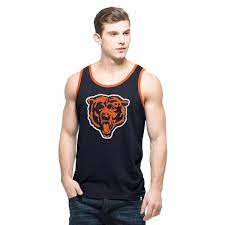 Chicago Bears Crosstown Tank Top Mens Fall Navy 47 Brand Detroit Game Gear