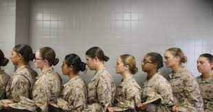Short Military Haircuts For Women Photo Haircuts Image Female Marines Military Women Military Recruiting