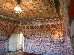 Another View Of The Tent Room Of Doddington Hall Lincolnshire Uk This Is A Restored Late Nineteenth Century Egyptian Khayamiya Tent Room Tent Design Tent