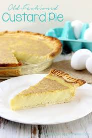 Custard pie is a classic favorite family recipe. Old Fashioned Custard Pie And A Silk Love Bakes Good Cakes