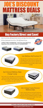 One Of The Best Ways To Ensure A Good Night S Sleep Is Having A Good Joe S Discount Mattress Deals Orange County Discount Mattresses Mattress Good Night Sleep
