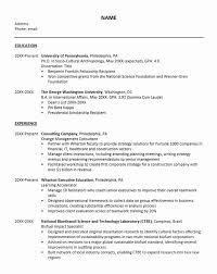 Phd Industry Resume Example Fresh Career Services Sample Resumes For Graduate Students And Postdocs Resume Examples Student Resume Template Student Resume
