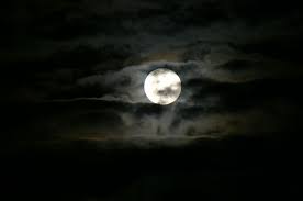 The term night sky, usually associated with astronomy from earth, refers to the nighttime appearance of celestial objects like stars, planets, and the moon, which are visible in a clear sky between sunset and sunrise, when the sun is below the horizon. Hd Wallpaper Moon With Clouds At Night Sky Dark Black Moonlight Space Wallpaper Flare