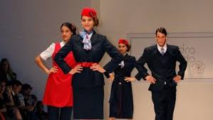 Real Runway Mexico S Hottest Flight Attendant Uniforms Flight Attendant Uniform Flight Attendant Head Scarf Tying