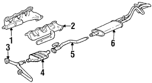 Exhaust Components For 1994 Chevrolet C3500 Gm Parts Center
