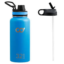Free shipping orders over $49. Buy Stainless Steel Vacuum Insulated Double Wall Straw Water Bottles 32oz 946ml Blue Cd