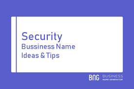 Security Business Name Generator Name Generator Business Business Names Name Generator
