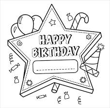 Birthday cake coloring pages look delicious! 9 Happy Birthday Coloring Pages Free Psd Jpg Gif Format Download Free Premium Templates