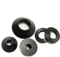 Custom Toilet Seat Cistern Silicone EPDM NBR FKM Gasket O Ring Damper  Rubber Cone Washer