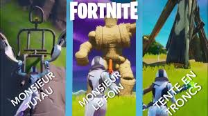 Danser pres de monsieur tuyaux, de monsieur lefoin et de la tente en tronc sur fortnite ! Danser Pres De Monsieur Tuyaux De Monsieur Lefoin Et De La Tente En Troncs Mission Coup Decisif By Camil35