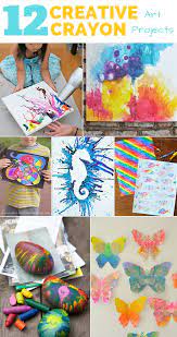 Learn about all the different types of crayon art there are to do. 12 Creative Crayon Art Projects For Kids Art Projects For Teens Cool Art Projects Crayon Art Melted