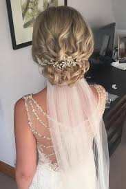 42 Different Wedding Hairstyles With Veil Wedding Hairstyles For Medium Hair Wedding Hairstyles With Veil Blonde Bridal Hair