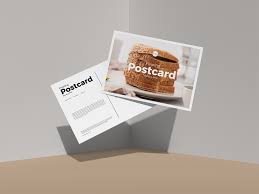 Free Floating Postcard Mockup Psd Free Mockup In 2020 Postcard Mockup Mockup Free Psd Free Mockup