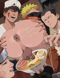 Ramen gratis servido por Kiba, el otro tío y el mismísimo Naruto! :  rrule34gay
