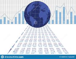 Global Stock Market Stock Vector Illustration Of Stocks