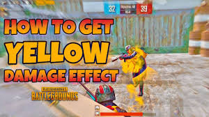 If you find a mentor and become an apprentice, you can clear several tasks together and receive rewards. How To Get Yellow Damage Effect In Pubg Mobile New Update 0 17 0 Youtube