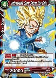 Unbreakable Super Saiyan Son Goku Sd2 Dbs Singles