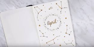 Circular Space Theme Constellation Cover Page Amandarachlee Bullet Journal 2017 Bullet Journal Bullet Journal Themes