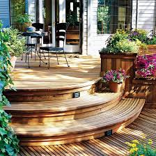 Deck Tour Multilevel Deck With Graceful Curves Building A Deck Multi Level Deck Diy Deck