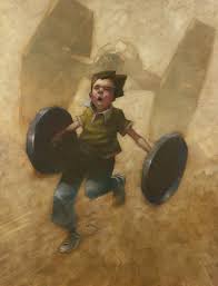 These Paintings Celebrate Kids Playing Star Wars Star Wars Painting Star Wars Art Craig Davison
