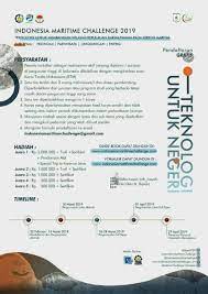 Yang mau contoh abstrak lkti , feel free to contact me yaa. Lomba Karya Tulis Ilmiah Indonesia Maritime Challenge 2019 Institut Teknologi Sepuluh Nopember