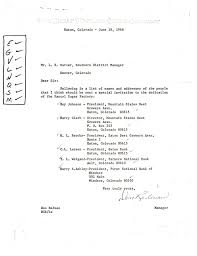 Guest list for Kancol dedication Loveland factory