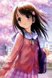 9.5 1920x1080 87737 девушка, сумерки, облака. Kawaii Anime Girl Japanese Cartoon Girl Wallpaper Anime Wallpaper Hd