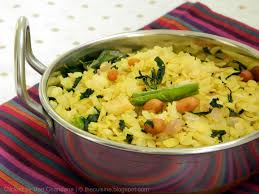 Methi Poha Recipe Beaten Rice With Methi Leaves Fenugreek Leaves Blend With Spices Food Poha Recipe Recipes