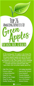Top 26 Amazing Benefits Of Green Apples For Skin Hair And